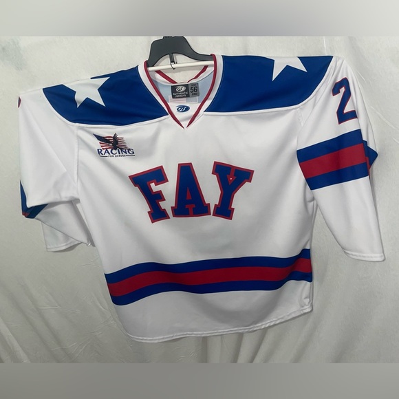 Fayetteville Marksmen Miracle on Ice Military Appreciation SPHL Game Worn Jersey - Picture 2 of 6
